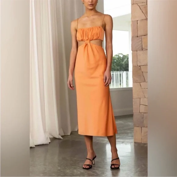 MISHA COLLECTION | Dresses | Misha Apollo Cutout Midi Dress | Poshmark